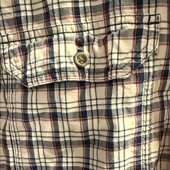 Men's Carhartt  Plaid Short Sleeve Shirt - Picture 3 of 4